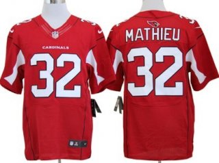 Nike Arizona Cardinals #32 Tyrann Mathieu Red Elite Jersey