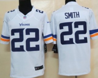 Nike Minnesota Vikings #22 Harrison Smith 2013 White Limited Jersey