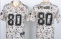 Nike New England Patriots #80 Danny Amendola 2013 USMC Camo Elite Jersey