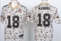 Nike Denver Broncos #18 Peyton Manning 2013 USMC Camo Elite Jersey