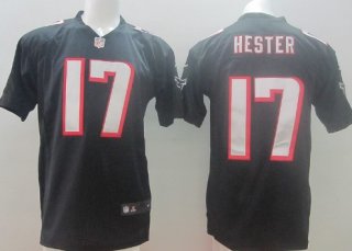 Nike Atlanta Falcons #17 Devin Hester Black Elite Jersey