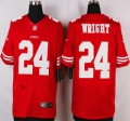 San Francisco 49ers #24 Shareece Wright Nike Red Elite Jersey