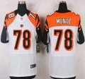 Cincinnati Bengals #78 Anthony Munoz White Road NFL Nike Elite Jersey
