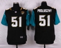 Men's Jacksonville Jaguars #51 Paul Posluszny Black Team Color NFL Nike Elite Jersey