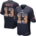 Nike Chicago Bears #13 Kevin White Navy Blue Team Color Men's Stitched NFL Limited Strobe Jersey