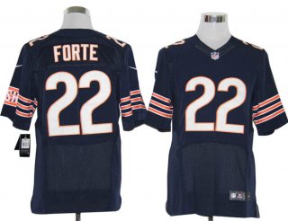 Size 60 4XL-Matt Forte Chicago Bears #22 Blue Stitched Nike Elite NFL Jerseys