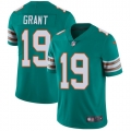 Nike Miami Dolphins #19 Jakeem Grant Aqua Green Alternate Men's Stitched NFL Vapor Untouchable Limited Jersey