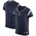 Men's Nike New England Patriots Blank Navy Blue Team Color Stitched NFL Vapor Untouchable Elite Jersey