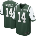 Nike New York Jets #14 Sam Darnold Green 2018 NFL Draft Pick Elite Jersey