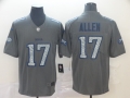 Nike Bills 17 Josh Allen Gray Camo Vapor Untouchable Limited Jersey