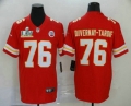 Men's Kansas City Chiefs #76 Laurent Duvernay-Tardif Red 2021 Super Bowl LV Vapor Untouchable Stitched Nike Limited NFL Jersey
