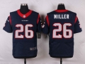 Nike Texans #26 Lamar Miller Navy Blue Team Color Men's Stitched NFL Elite Jersey