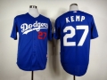 Los Angeles Dodgers #27 Matt Kemp Blue Jersey