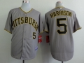 Pittsburgh Pirates #5 Josh Harrison Gray Jersey