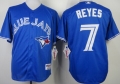 Toronto Blue Jays #7 Jose Reyes Blue Jersey