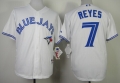 Toronto Blue Jays #7 Jose Reyes White Jersey