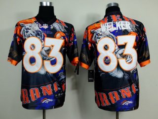 Nike Denver Broncos #83 Wes Welker 2014 Fanatic Fashion Elite Jersey