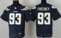 Nike San Diego Chargers #93 Dwight Freeney 2013 Navy Blue Elite Jersey