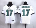 Men's Philadelphia Eagles #17 Nelson Agholor 2014 Nike White Elite Jersey