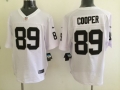 Nike Oakland Raiders #89 Amari Cooper White Elite Jersey