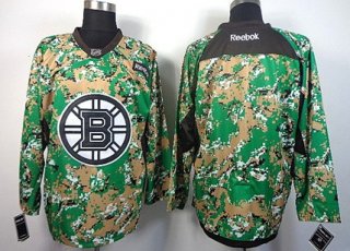 Boston Bruins Blank 2014 Camo Jersey