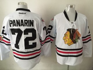 Men's Chicago Blackhawks #72 Artemi Panarin 2017 Winter Classic White Stitched NHL Throwback Hockey Jersey