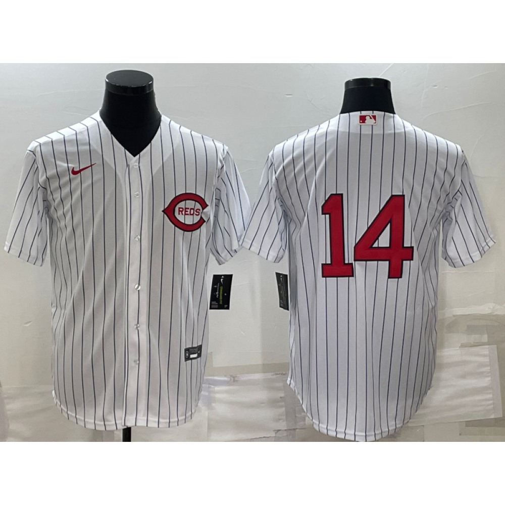 Men's Cincinnati Reds #14 Pete Rose 2022 White Field of Dreams Stitched Baseball Jersey