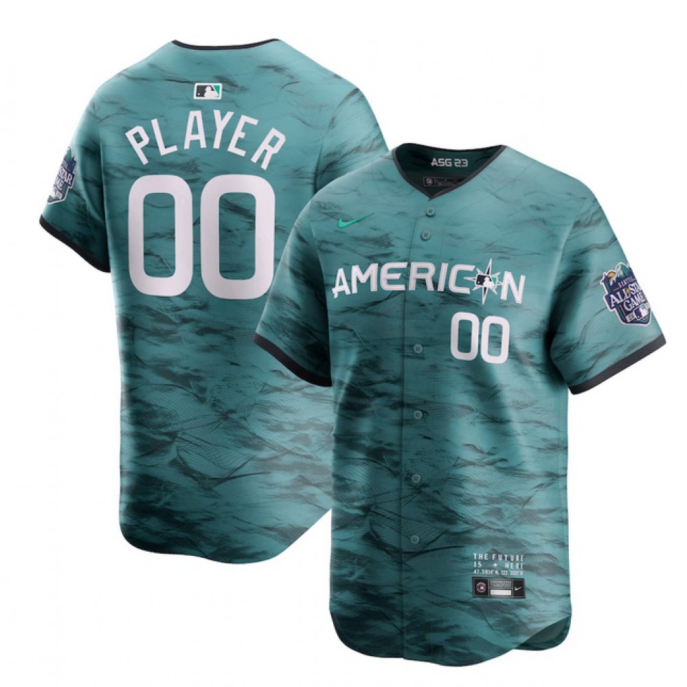 Men's Toronto Blue Jays ACTIVE Player Custom Teal 2023 All-star Cool Base Stitched Jersey