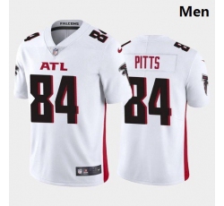 Men Atlanta Falcons #84 Kyle Pitts White 2021 Draft Jersey