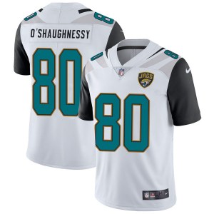 Nike #80 James O'Shaughnessy Jacksonville Jaguars Men's Limited White Vapor Untouchable Jersey