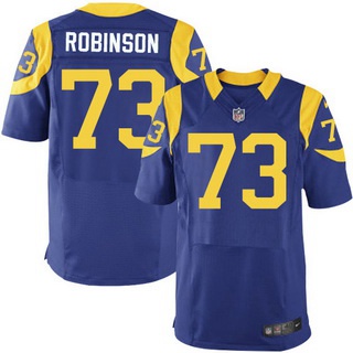 Los Angeles Rams #73 Greg Robinson Royal Blue Alternate NFL Nike Elite Jersey