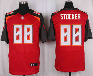 Men's Tampa Bay Buccaneers #88 Luke Stocker Red Team Color NFL Nike Elite Jersey